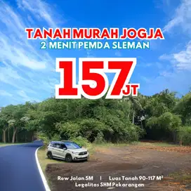 Tanah Di Area Pemda Sleman Jalan Magelang 100 Jt-an
