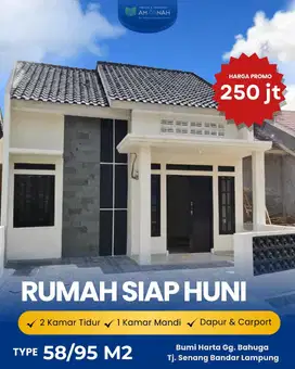RUMAH READY DIJUAL MURAH DI TJ SENANG