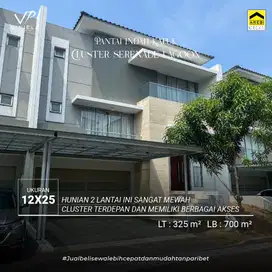 Vco - Dijual Rumah Golf Island PIK uk 12x25 Semi furnish