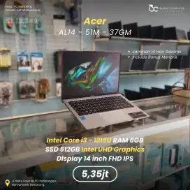 ACER Aspire Lite 14 AL14 | Core i3 1215U 8GB 512GB