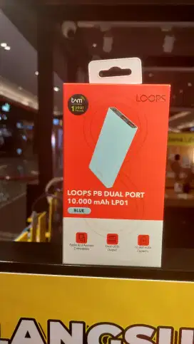 Powerbank Loops Dualport 10.000 mAh LP01