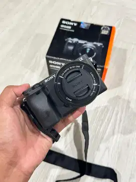 JUAL KAMERA MIRRORLESS SONY A6400 + LENS KIT 16-50MM