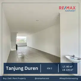 RUKO GANDENG 2 UNIT DI TANJUNG DUREN, COCOK BUAT KLINIK, TOKO DLL