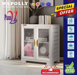 Dijual murah lemari napolly baru tidak terpakai