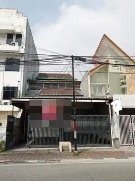 dijual rumah cocok untuk usaha di kebon bawang priok