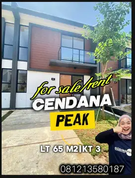 Disewakan rumah kamar 3 di cendana peak lippo karawaci