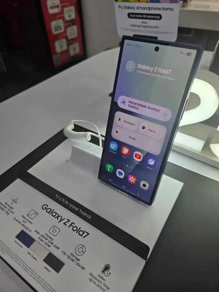 Samsung galaxy Zfold 7 series, cicilan bunga 0 dan gratis 2 bulan