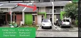 Dijual rumah di Serpong Garden Tangerang,sdh renovasi(pemilik BU)