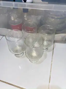 Gelas Kaca Spiral