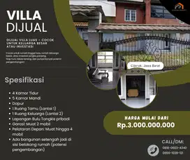 DIJUAL RUMAH LUAS – COCOK UNTUK KELUARGA BESAR ATAU INVESTASI