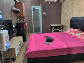 Daily rent type studio dan 2 kamar bassura city apartemen