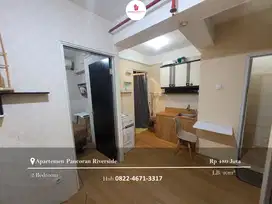 Dijual Apartement Pancoran Riverside 2BR Full Furnished Lantai Sedang