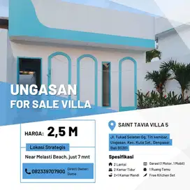 FOR SALE VILLA ST. TAVIA - SANTORINI STYLE NEAR MELASTI BEACH, UNGASAN