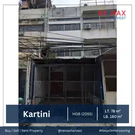 Dijual/ Disewakan Cepat Ruko lokasi Strategis di Kartini