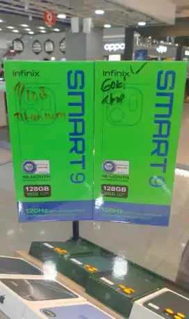 Infinix smart 9 , ram 8GB + 128 GB