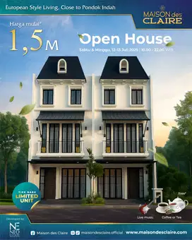 Dijual Rumah Mewah dekat dengan Pondok Indah