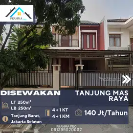 Tanjung Barat Disewakan Dalam Komplek Perumahan Elite Lokasi Strategis