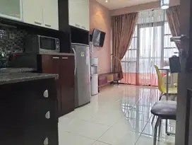 Disewakan cepat Apt Salemba Residen Jkt Pusat 1 BR 40 M2 Rp.42 JT,/thn