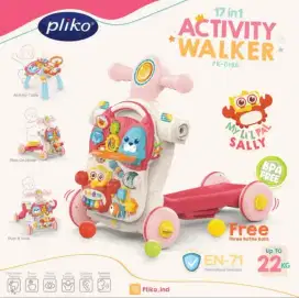 Baby Walker 17 in 1 merk Pliko