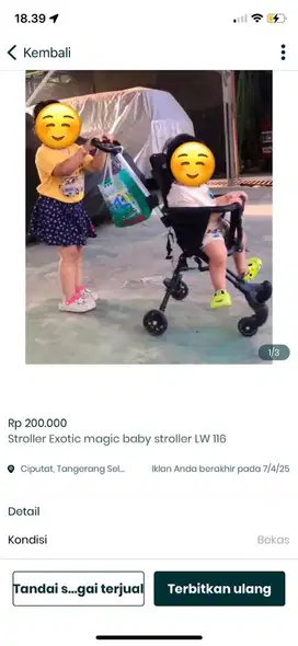Stroller exotic