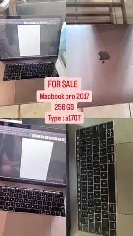 Macbook Pro 2017 256gb