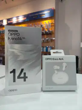 Oppo Reno 14 5G Gratis Enco Air4 Kredit Cicilan Bunga 0% Tanpa DP