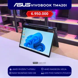 Laptop Asus Vivobook TM420I RYZEN 7 4700U RAM16GB SSD 500GB FHD 14inch