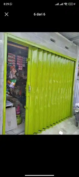 FOLDING GATE ROLLING DOOR MURAH