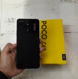Poco C65 NFC ram 6+6/128 Fullset ori bukan KW!.