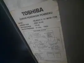 Kulkas Freezer 2 Pintu Toshiba Glacio GR-M245E /H