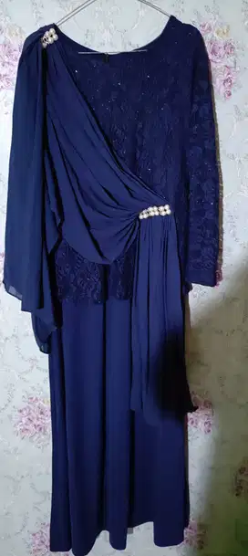 Gamis Biru Navy