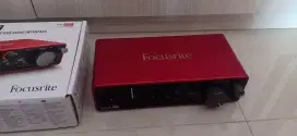 Soundcard scarlet 2i2 3rd gen mulus lengkap