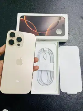 Iphone 16 pro max 256gb dessert second like new