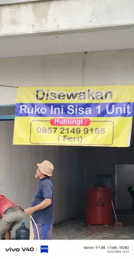 Disewakan ruko strategis pinggir jalan persis