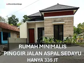 Rumah dekat Pasar Gamping Pinggir Jl Raya di Sedayu Proses Bangun