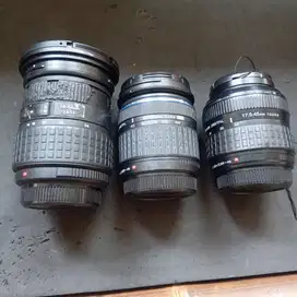 Paket 3 Lensa Olympus DSLR 4/3 bukan m4/3 mft lumix
