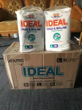 Popok Ideal Perekat size L