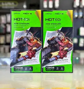Infinix Hot 60i 6+6/128 Garansi Resmi Baru Dan segel