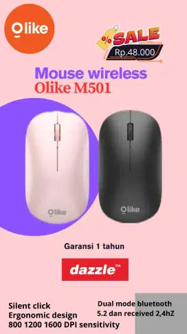 Mouse wireless Olike M501