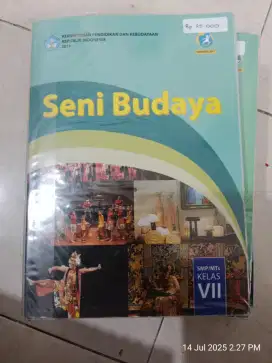 Seni Budaya buku SMP kelas VII