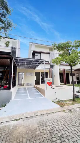 Tinggal 1 unit 7x20 Cluster Greenara 2 lantai Harapan Indah siap huni