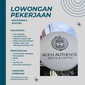 Dicari karyawan/karyawati