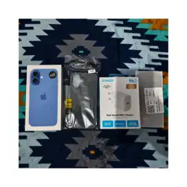 BNIB APPLE IPHONE 16 GARANSI IBOX PA/A SEGEL BANYAK BONUS