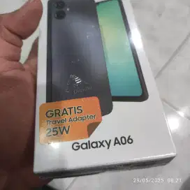 Dbwh Psrn HP Samsung A06 6/128 6gb 128gb Resmi segel ex hadiah
