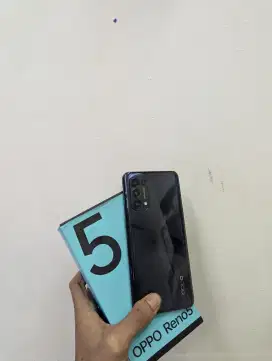 OPPO RENO 5 8/128 SIAP PAKAI BERGARASI
