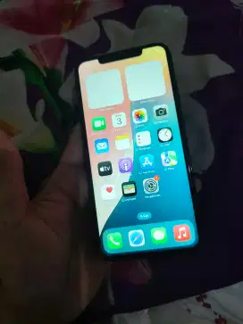 Iphone xs max 64 inter bebas reset AL SIM lengkp normal mulus bs tt