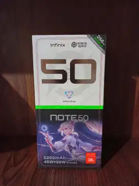 Infinix note 50 8/256gb segel garansi resmi