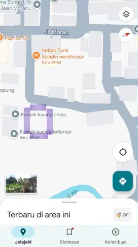 Di jual tanah Jalan Bakti Abti Gang. Moran Tapos Depok