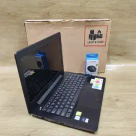 Laptop Gaming  Asus Slim Core i5 Gen 7 Ram 20GB Dual VGA Siap pakai