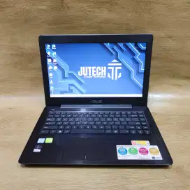 Laptop Gaming  Asus Slim Core i5 Gen 7 Ram 20GB Dual VGA bonus Mouse S